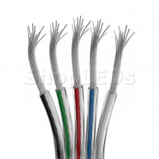 Шлейф питания ARL-22AWG-CLEAR-5Wire-CU (Arlight, -)